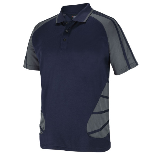 Spider Polos Navy Charcoal